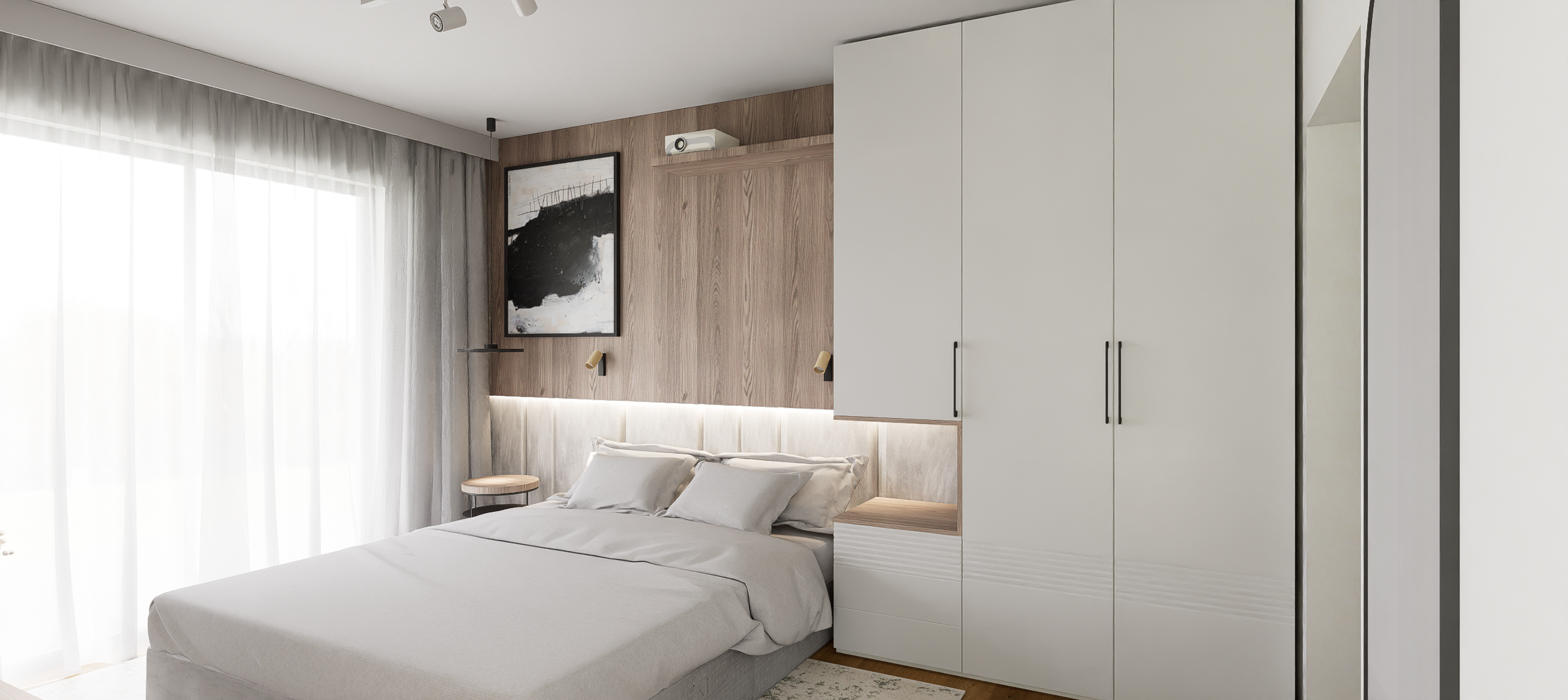 Projekt kuchni 13 m² w Opolu - widok 1 z projektu wnętrza