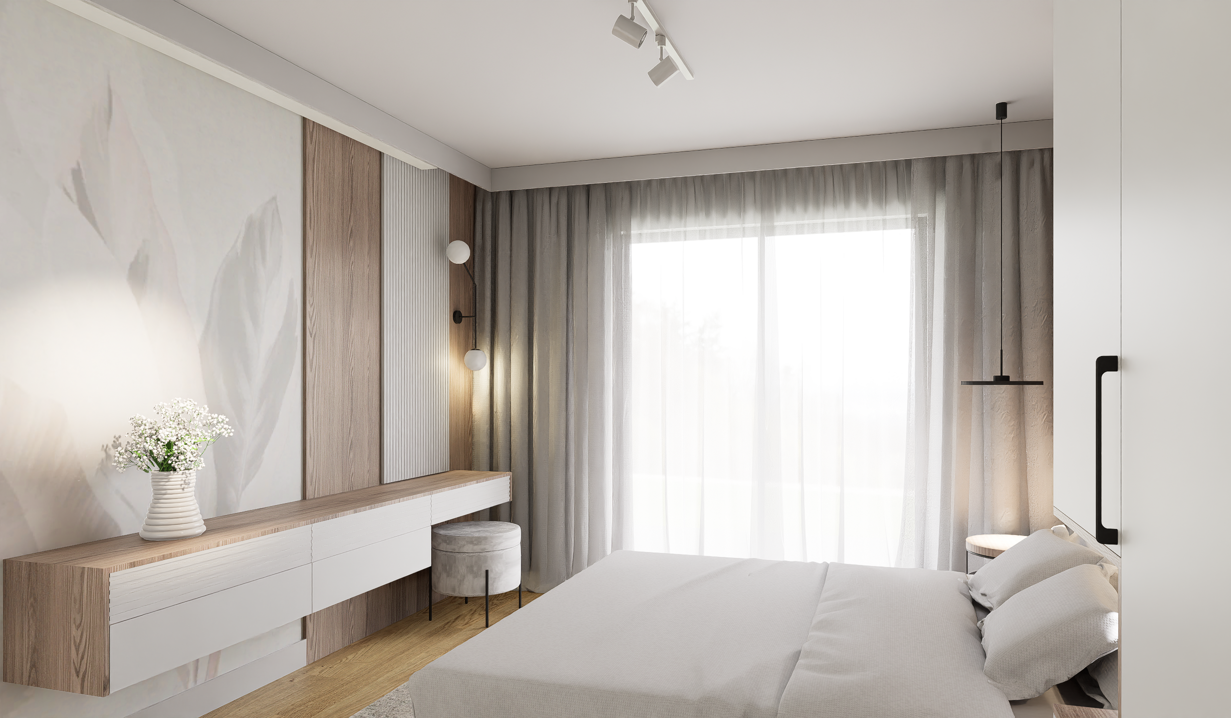 Projekt kuchni 13 m² w Opolu - widok 2 z projektu wnętrza