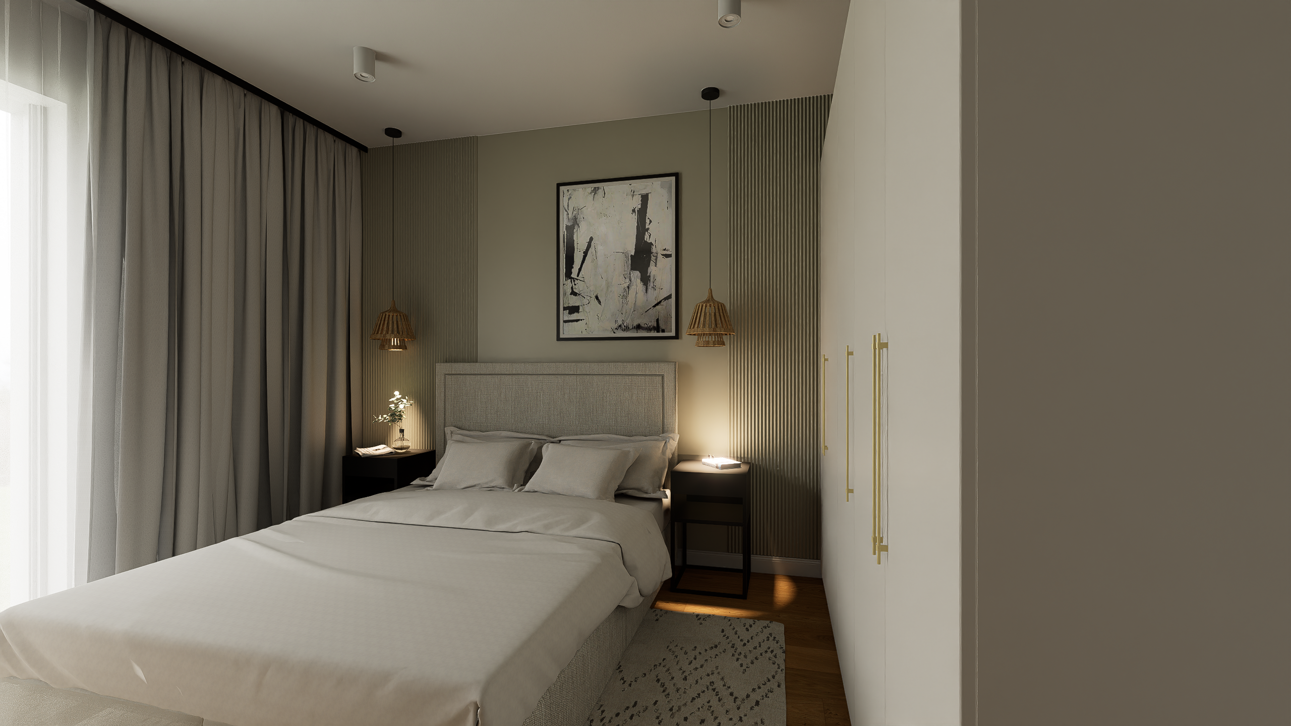 Projekt kuchni 13 m² w Opolu - widok 4 z projektu wnętrza