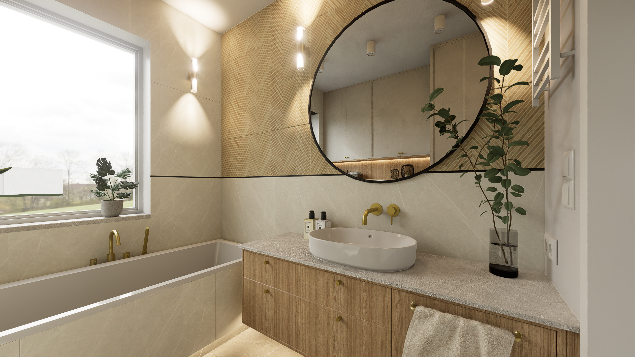 Projekt kuchni 13 m² w Opolu - widok 7 z projektu wnętrza